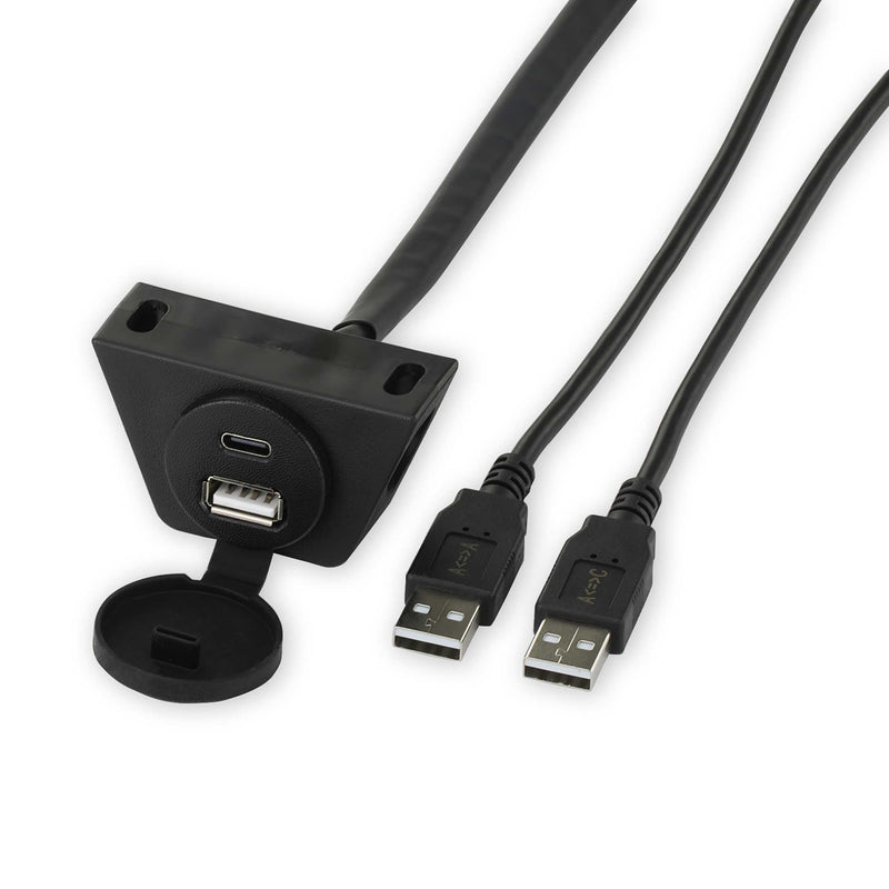 USB/USB-C & USB/Auxiliary Extension Harness for RetroSound Radios