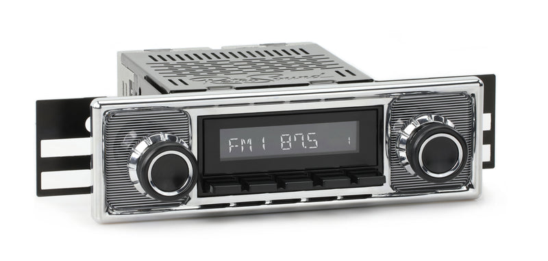 1964-72 Mercedes-Benz 600 DAB+ RetroRadio with Pinstripe/Chrome Faceplate-RetroSound