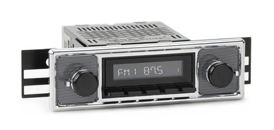 1956-59 Mercedes-Benz 219 DAB+ RetroRadio with Pinstripe/Chrome Faceplate RetroSound