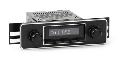 1969-75 Jaguar XJ Series DAB+ RetroRadio with Euro-style Plate-RetroSound