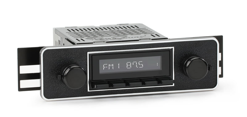 1972-74 Jaguar V12 DAB+ RetroRadio with Euro-style Plate-RetroSound