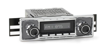 1955-65 Mercedes-Benz 190 DAB+ RetroRadio with Pinstripe/Chrome Faceplate RetroSound