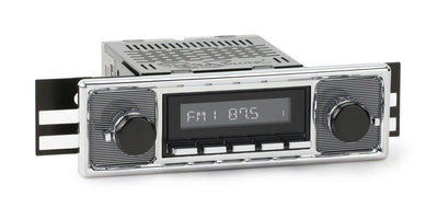 1960-66 Mercedes-Benz 300 Series DAB+ RetroRadio with Pinstripe/Chrome Faceplate-RetroSound