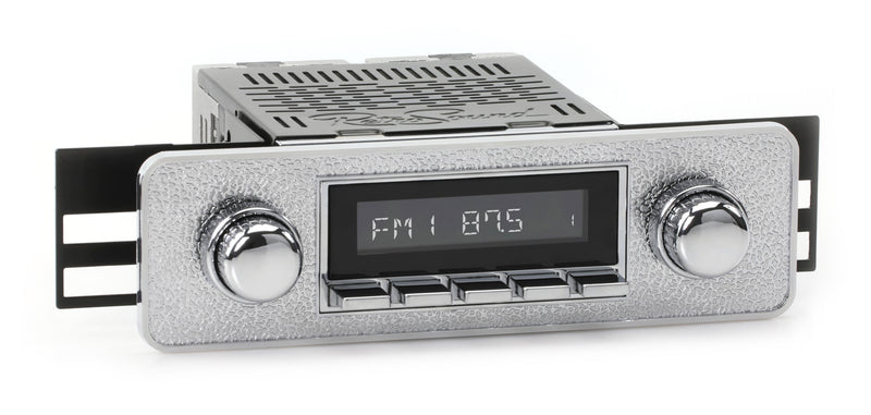 1969-75 Jaguar XJ Series DAB+ RetroRadio with Euro-style Plate-RetroSound