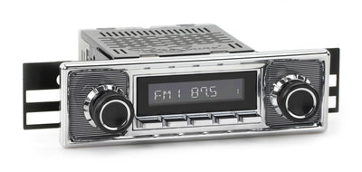 1955-65 Mercedes-Benz 190 DAB+ RetroRadio with Pinstripe/Chrome Faceplate RetroSound