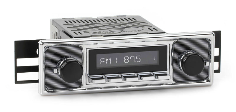 1955-59 Mercedes-Benz 300 Series DAB+ RetroRadio with Pinstripe/Chrome Faceplate RetroSound