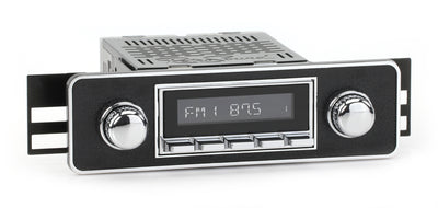 1972-74 Jaguar V12 DAB+ RetroRadio with Euro-style Plate-RetroSound