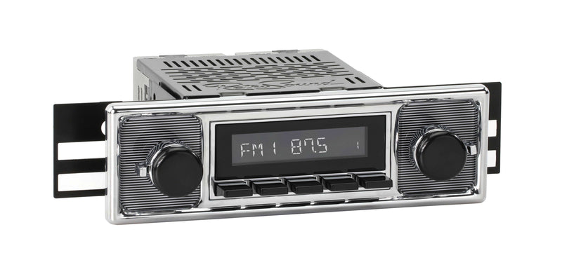 1955-59 Mercedes-Benz 300 Series DAB+ RetroRadio with Pinstripe/Chrome Faceplate RetroSound